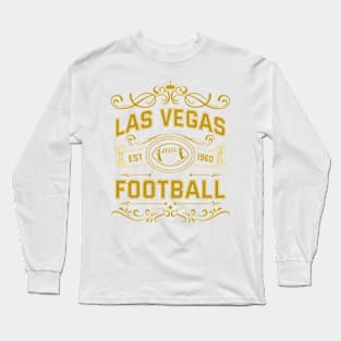 Vintage Las Vegas Football Long Sleeve T-Shirt